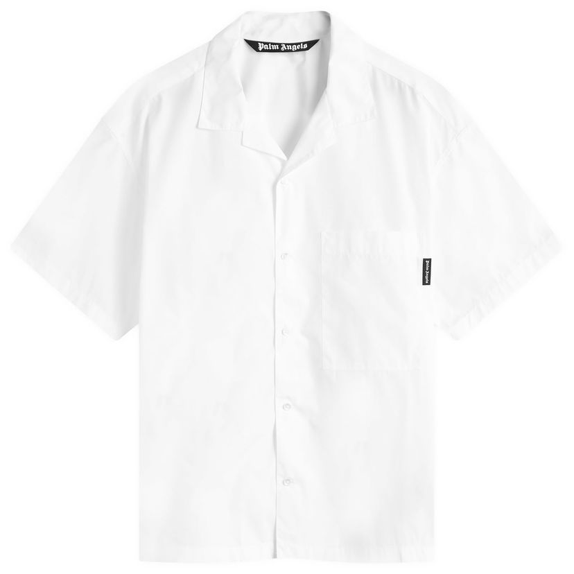 Skjorte Palm Angels Vacation Shirt Hvid | PMGG00AS25FAB0040110