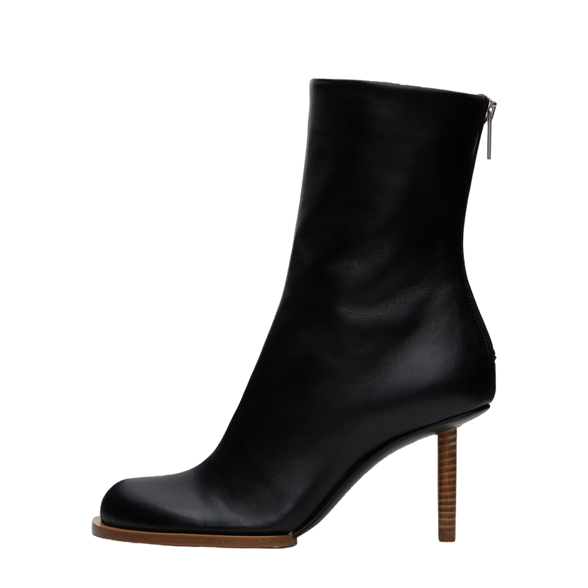 Sneakers og sko Jacquemus Le Chouchou 'Les Bottines Rond Carré' Boots "Black" Sort | 23H233FO116-3073