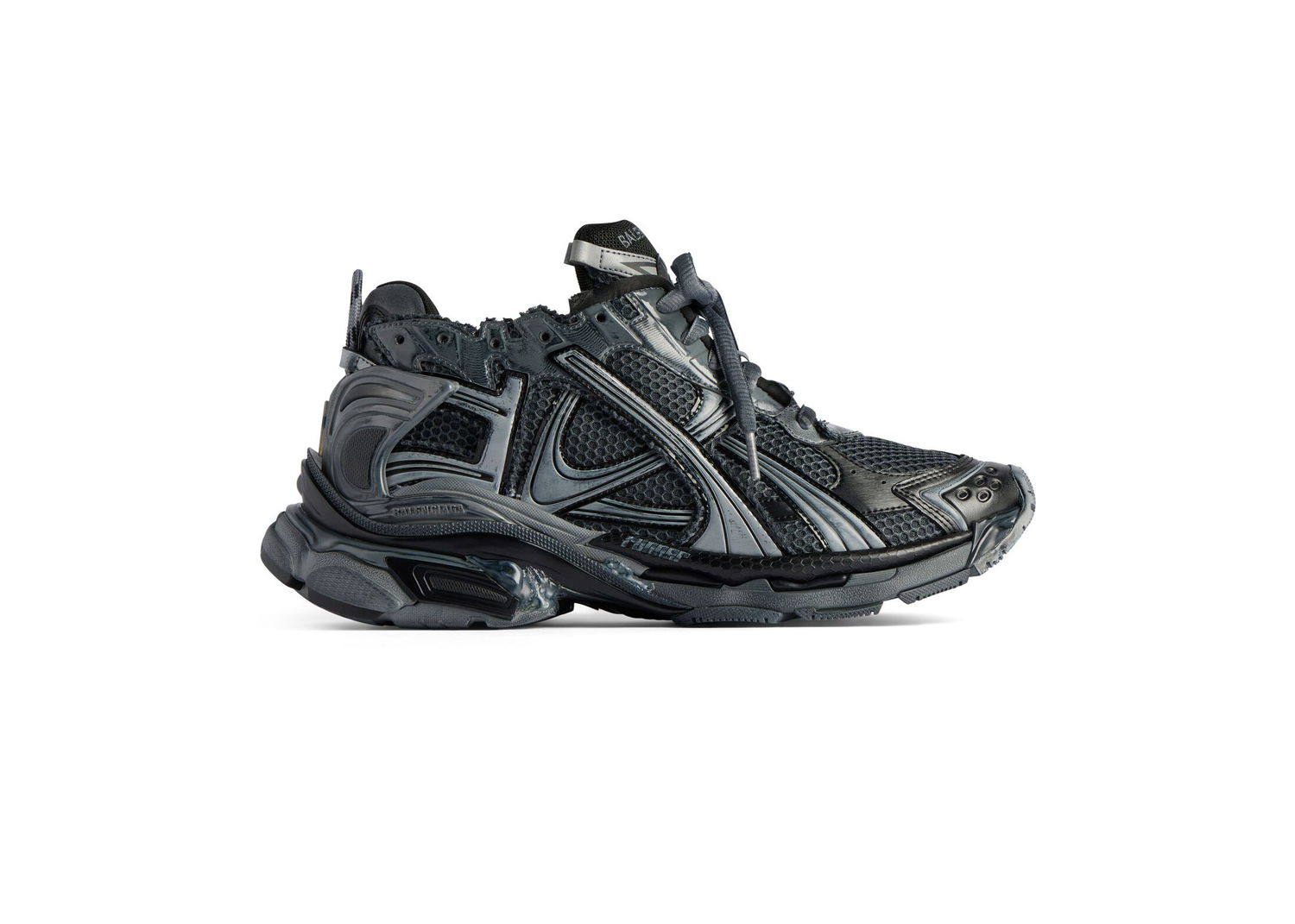 Sneakers og sko Balenciaga Runner Dark Grey Sort | 772774W3RMU1515, 0