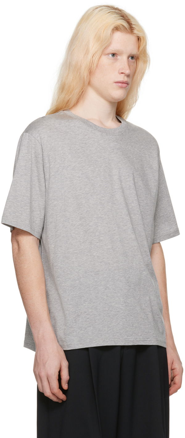 T-shirt Studio Nicholson Studio Nicholson Bric T-Shirt Grå | BRIC SNM-911, 1