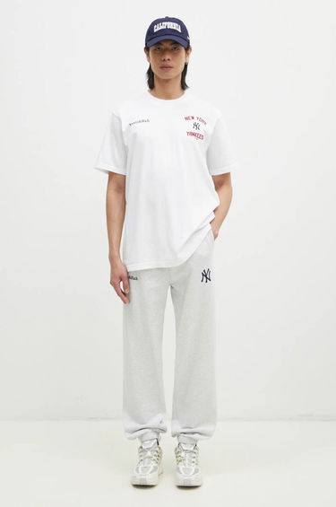 T-shirt Sporty & Rich New York Yankees Graphic Print T-Shirt Hvid | TO043505300WH01, 4