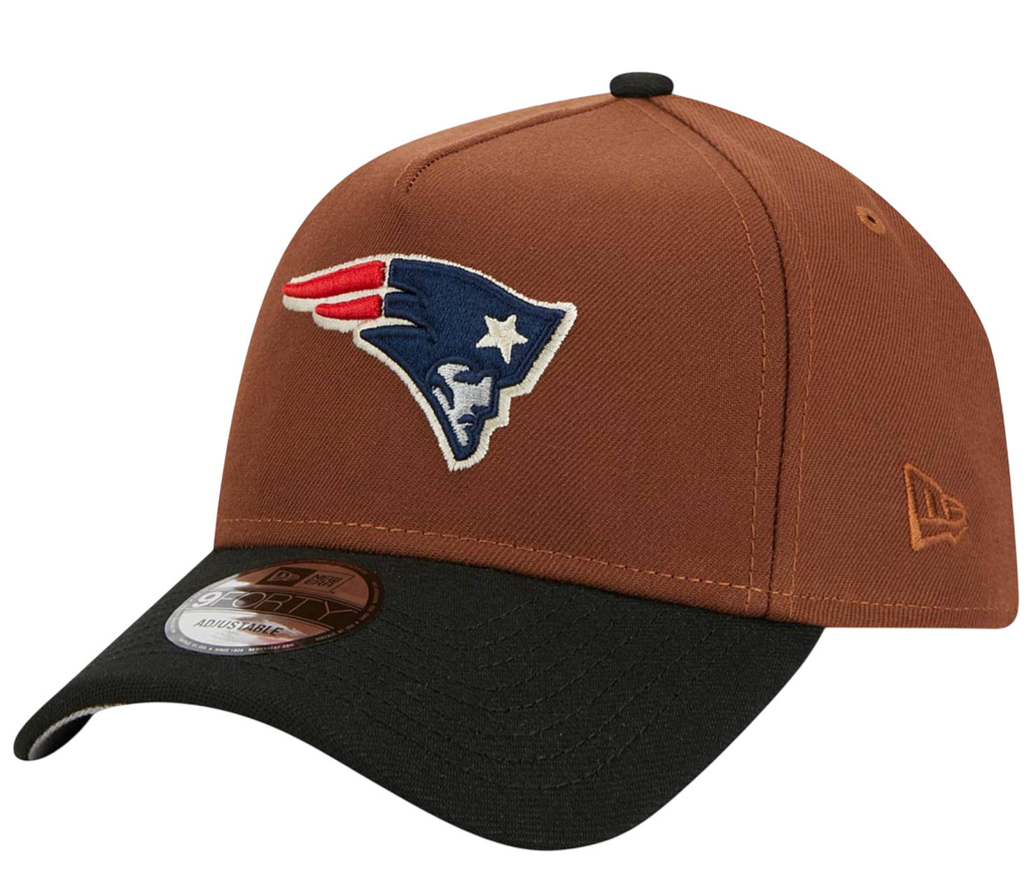 Kasket New Era New England Patriots 9Forty Adjustable Cap Brun | 60426651-60426651, 0