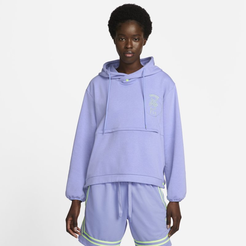 Sweatshirt Nike Dri-FIT Basketball Hoodie Lilla | DQ6770-569, 0