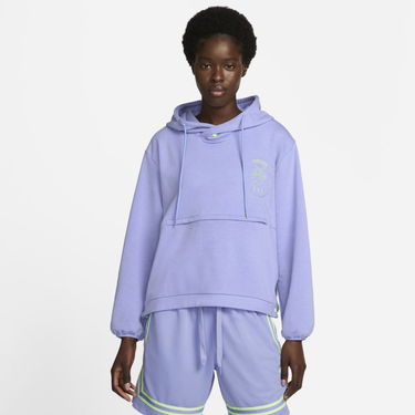 Sweatshirt Nike Dri-FIT Basketball Hoodie Lilla | DQ6770-569, 0
