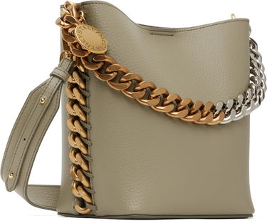 Håndtaske Stella McCartney Alter Mat Grainy Chain Shoulder Bag Brun | 7B0033WP0316, 4