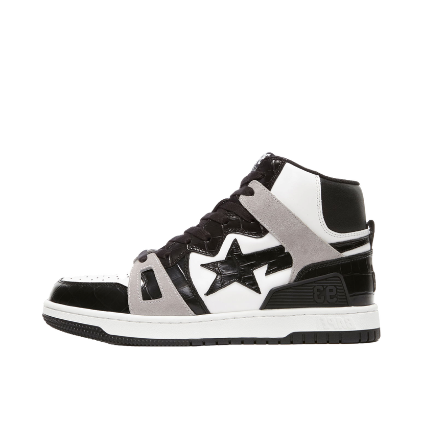 Sneakers og sko BAPE Bape Sta 93 Hi "Black Light Grey" Sort | 001FWG701035X
