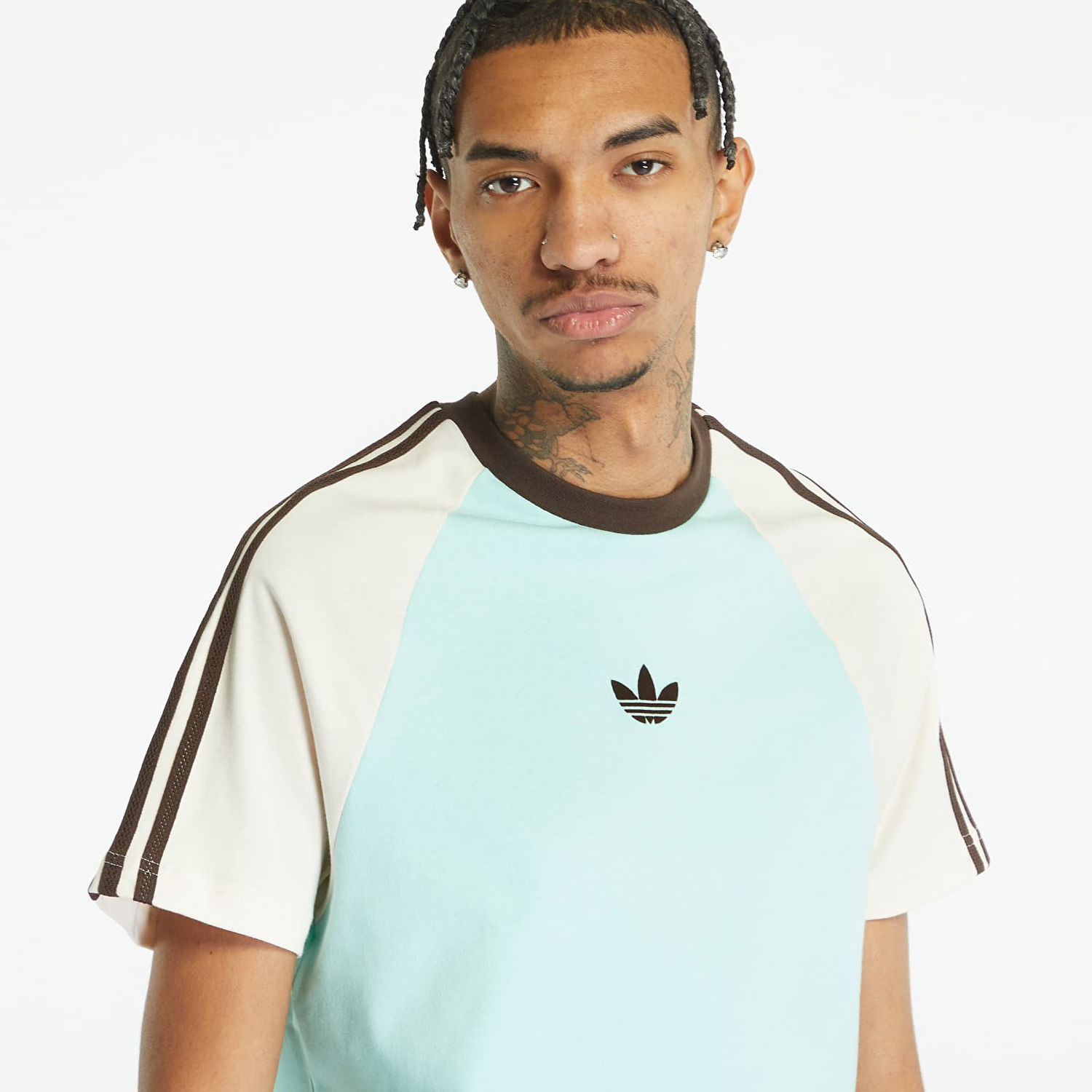 T-shirt adidas Originals adidas x Wales Bonner Tee Turkis | IJ8354, 1