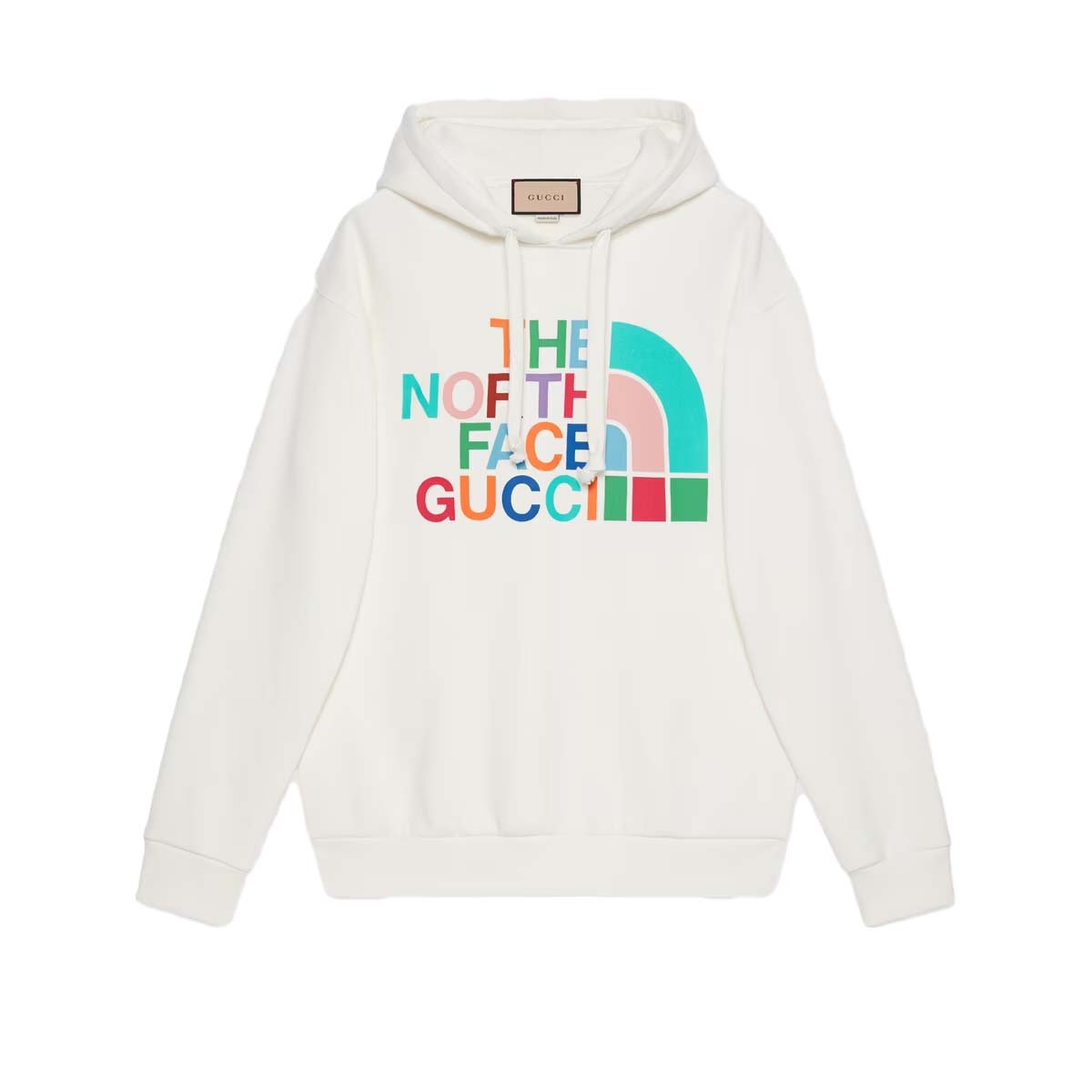 Sweatshirt Gucci x The North Face Cotton Sweatshirt Hvid | 615061 XJDYS 9095, 0