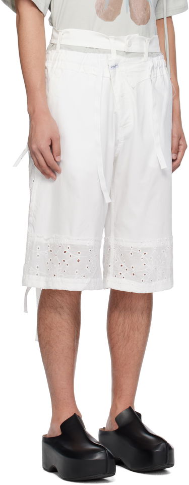 Shorts Ottolinger Ottolinger Baggy Cargo Shorts Hvid | 106-200206-01, 1