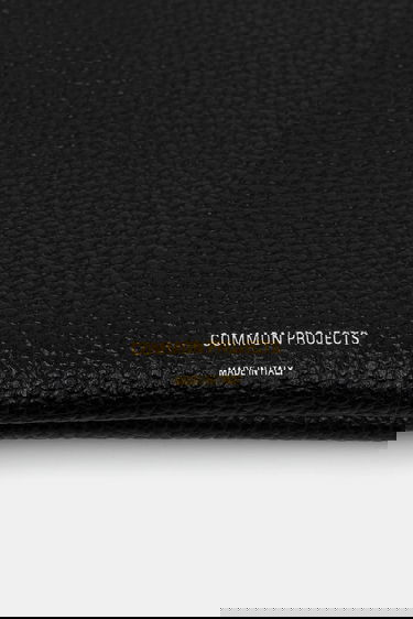 Tegnebog Common Projects Pebbled Leather Small Flat Pouch Sort | 9187.7001, 2