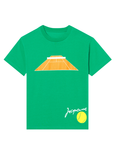 T-shirt Jacquemus Le T-Shirt Tennis Grøn | 225JS029 2003 5AF