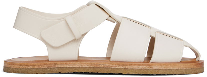 Badetøj The Row The Row Fisherman Sandals Hvid | F1343-N60