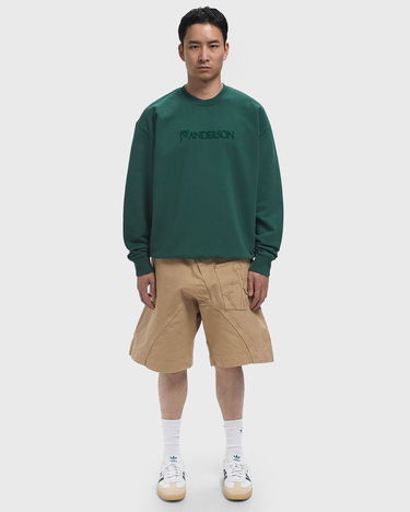 Sweatshirt JW Anderson JW Anderson Logo Sweatshirt Grøn | JW0215-PG1632-591, 1