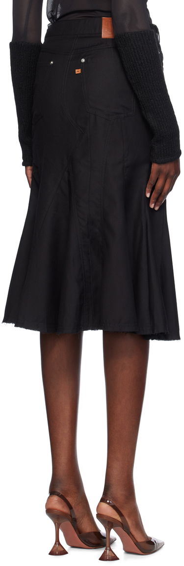 Nederdel Miaou Miaou Gaudi Midi Skirt Sort | 4004TWBLK, 2