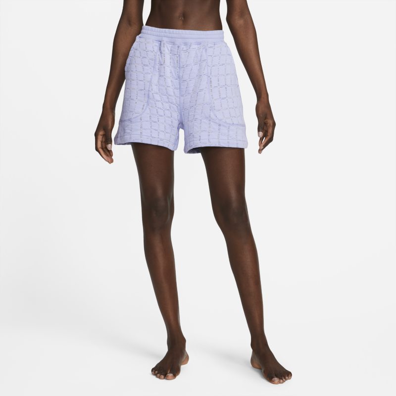 Shorts Nike Yoga Therma-FIT Luxe Shorts Lilla | DV4320-569, 0
