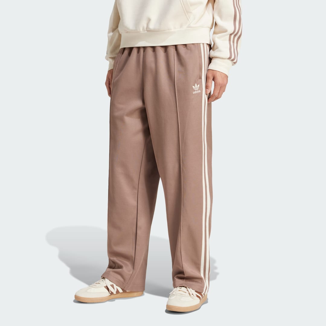 Bukser adidas Performance Baggy Fit Track Pants Brun | JP1067, 0