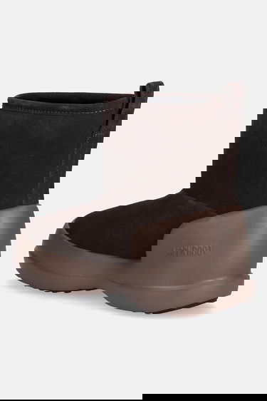 Sneakers og sko Moon Boot MEZZALUNA Suede Mid Snow Boots Brun | 80D2500060.M010, 2