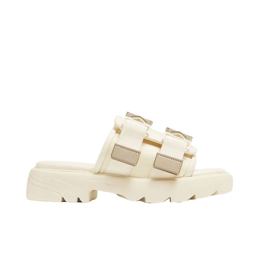 Sneakers og sko Bottega Veneta Flash Buckle Strap Platform Sandals Hvid | 690097V0DS22916