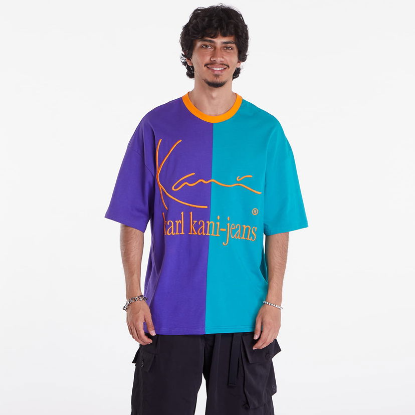 T-shirt Karl Kani T-Shirt KKJ Block Boxy Tee Flerfarvet | KU242-009-1