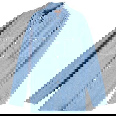 Skjorte BEAMS Beams Plus Work Shirt Blå | 3811-0924-139-70, 0