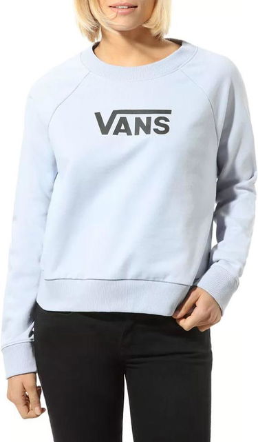 Sweatshirt Vans Boxy Crewneck Sweatshirt Blå | vn0a47thvby1, 0