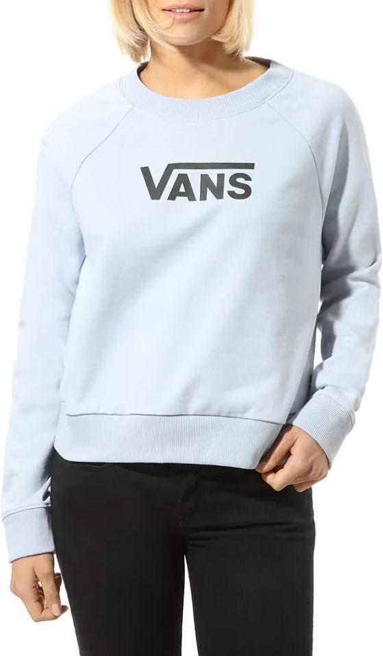 Sweatshirt Vans Boxy Crewneck Sweatshirt Blå | vn0a47thvby1