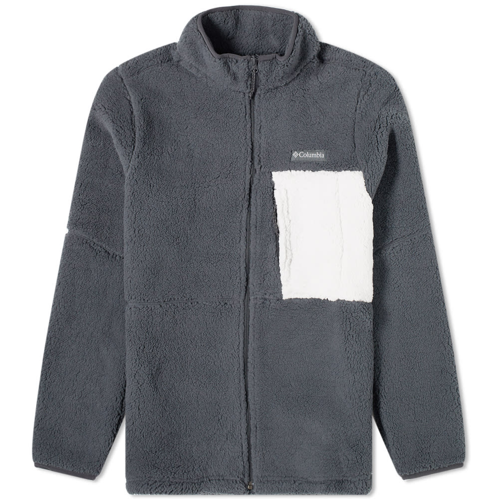 Jakke Columbia Mountainside Heavyweight Fleece Jacket Grå | 1911083-011, 0