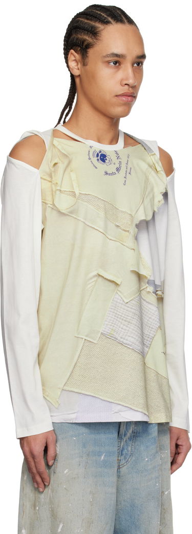 T-shirt Perks And Mini Perks and Mini Martine Syms Edition Slash Long Sleeve T-Shirt Hvid | 4582, 1