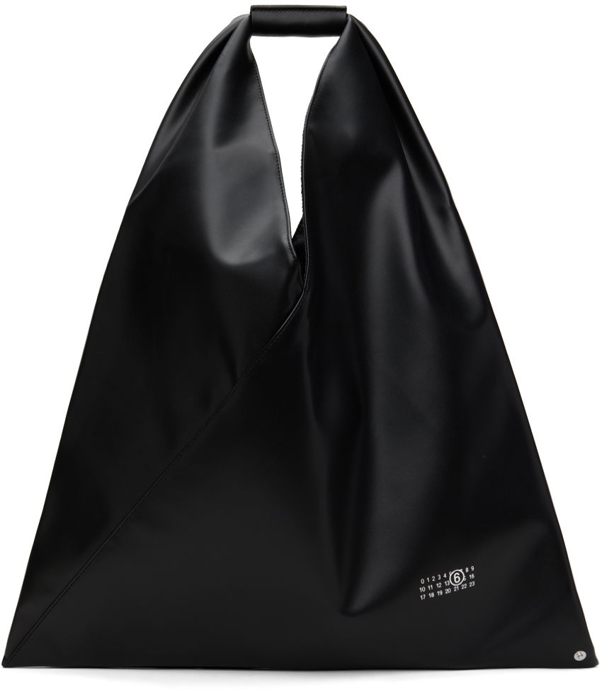 Mulepose Maison Margiela MM6 Classic Triangle Tote Sort | S54WD0039 P6643, 0