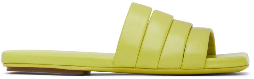 Sneakers og sko Marsèll Marsell Tavola Padded Slides Gul | MW6808 196