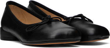 Tøj Maison Margiela MM6 Black Anatomic Classic Ballerina Flats Sort | S59WZ0096 P3628, 3