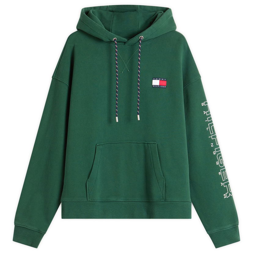 Sweatshirt Tommy Hilfiger Tommy Jeans Gi Sailing Hoodie Grøn | MN0MN00019L6K