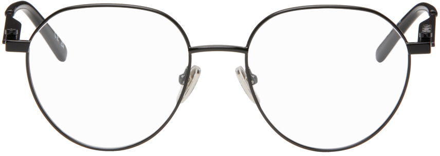 Solbriller Balenciaga Round Glasses Sort | BB0168O, 0