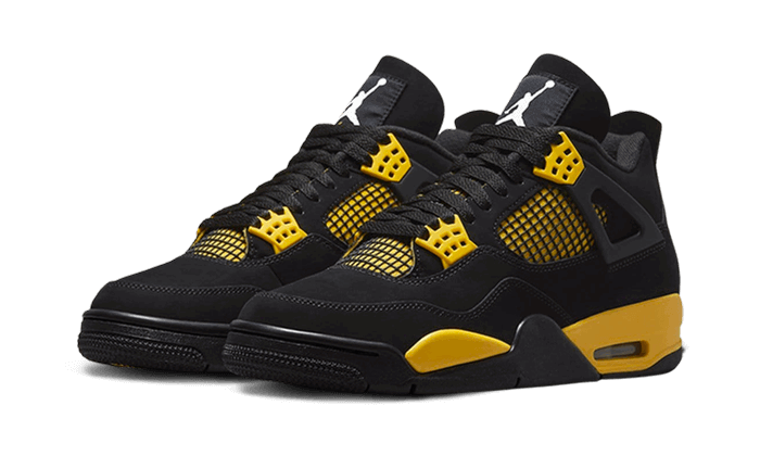 Sneakers og sko Jordan Air Jordan 4 Retro "Thunder" GS Sort | 408452-017, 1