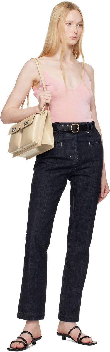 Skuldertaske BY FAR BY FAR Billy Shoulder Bag Beige | MWBSB024CL034BG038PL, 3