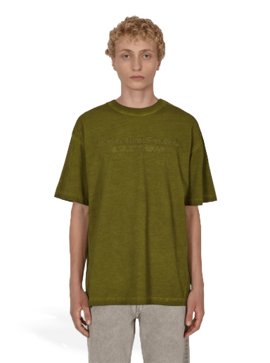 T-shirt A-COLD-WALL* Overdye T-Shirt Grøn | ACWMTS088 MLGR