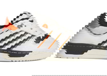 Sneakers og sko adidas Originals Rivalry 86 Low White Black Semi Impact Orange Hvid | IE7140, 0