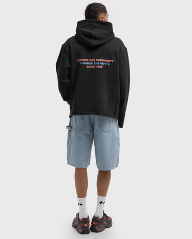 Sweatshirt Honor The Gift Inner City Auto Club Hoodie Sort | HTG250155-BLACK, 2