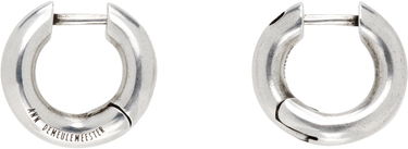 Øreringe Ann Demeulemeester Ann Demeulemeester Mariela Anatomic Silver Loop Earrings Metalisk | 2520-W-JE07-JW020-070, 0