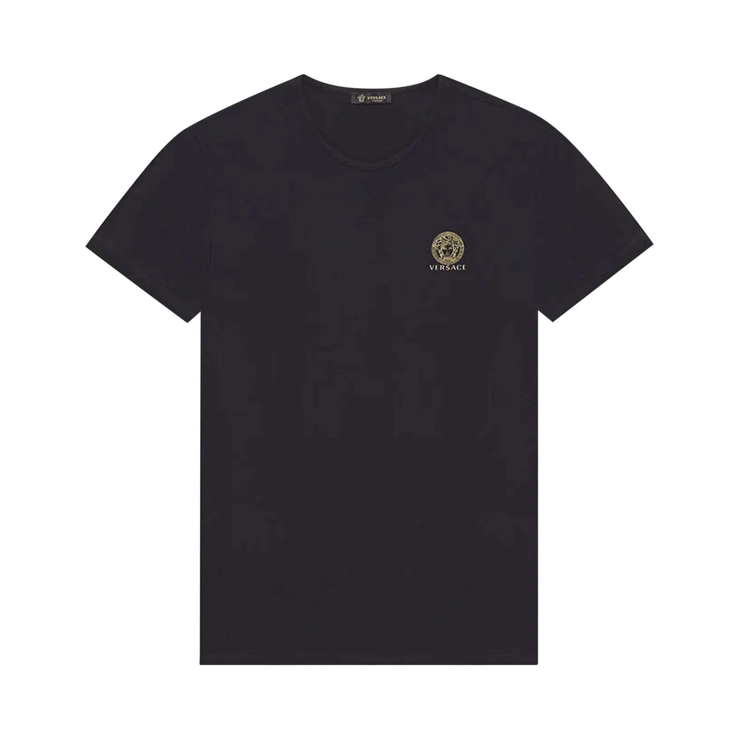 T-shirt Versace Medusa Undershirt Sort | AUU01005 A232741 A1008, 1