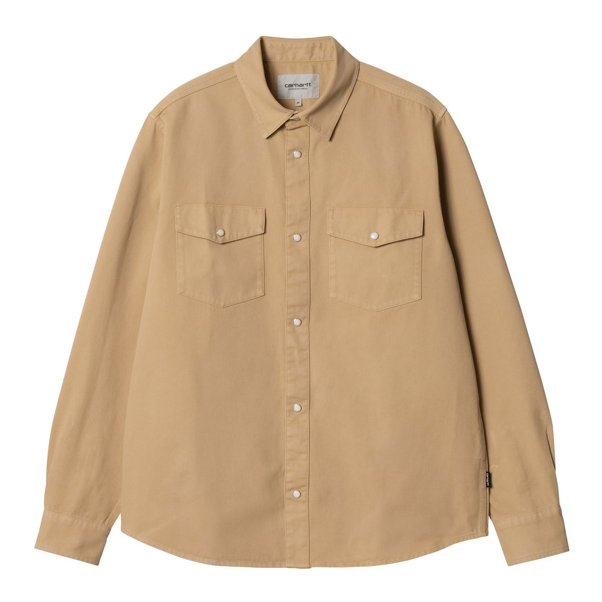 Skjorte Carhartt WIP Long Sleeve Shirt Santa Fe Beige | I034384_9, 0