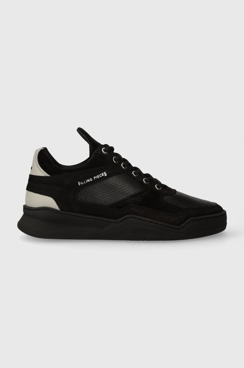 Sneakers og sko Filling Pieces Low Top Ghost Paneled Sort | 10120631284, 0