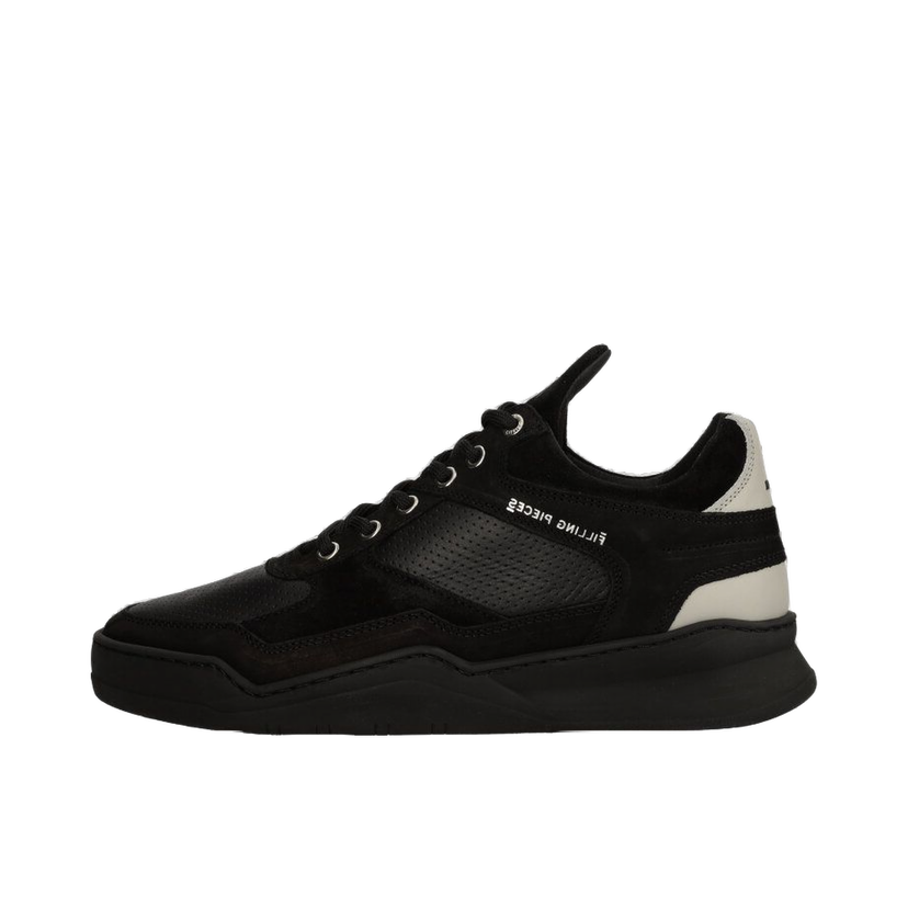 Sneakers og sko Filling Pieces Low Top Ghost Paneled Sort | 10120631284