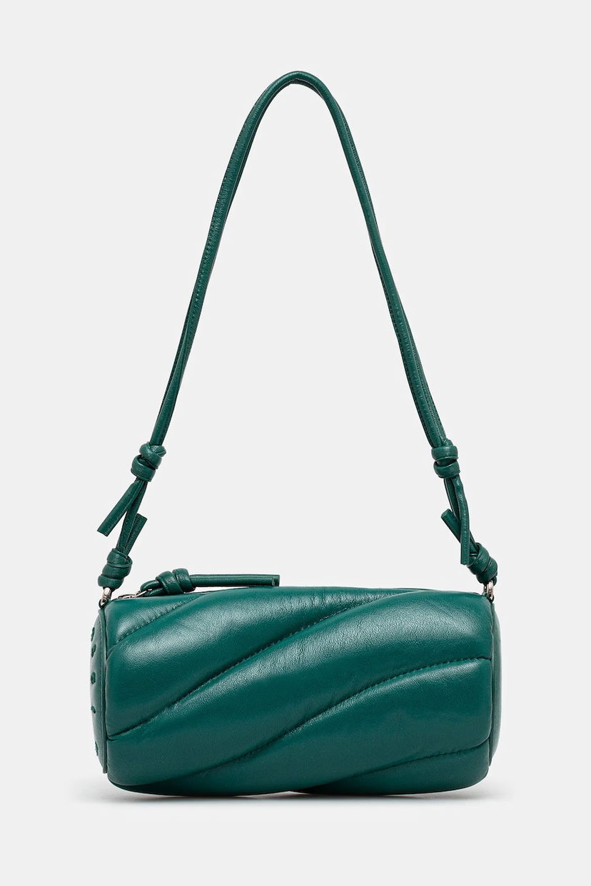 Håndtaske Fiorucci Fiorucci Mella Leather Shoulder Bag Grøn | U02SPABA001LE04GN02