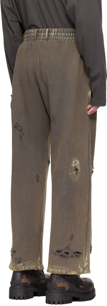 Joggingbukser We11done We11done Pierced Sweatpants Brun | WD-TA0-25-735-U-CH, 2