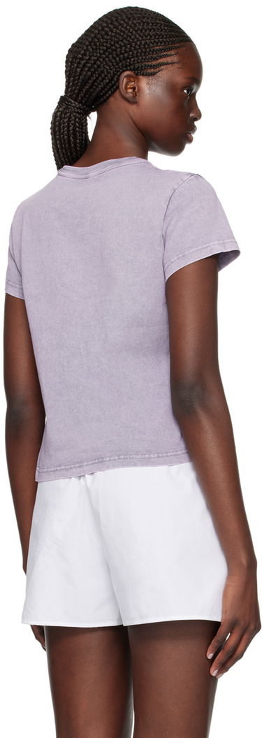 T-shirt Alexander Wang Alexander Wang Faded T-Shirt Lilla | 4CC3221358, 2