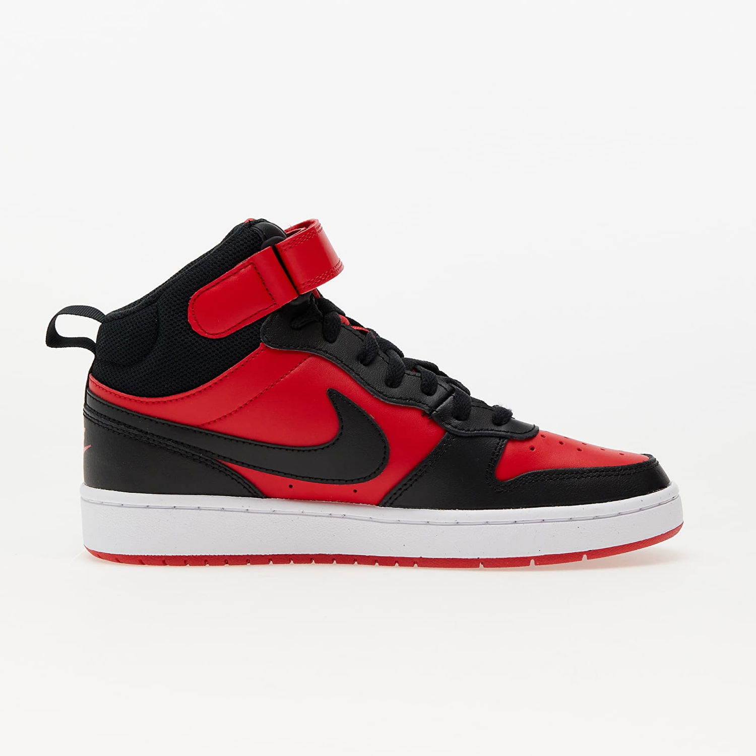 Sneakers og sko Nike Court Borough Mid 2 University Red/ Black-White Rød | CD7782-602, 1