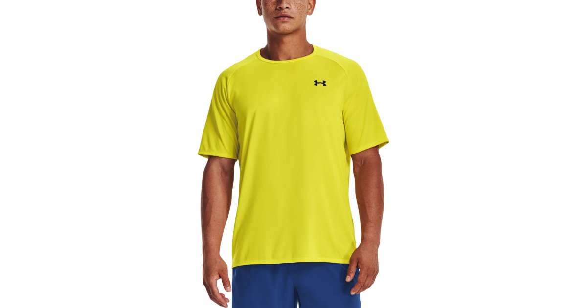 T-shirt Under Armour Tech 2.0 Shorts Gul | 1326413-799, 1