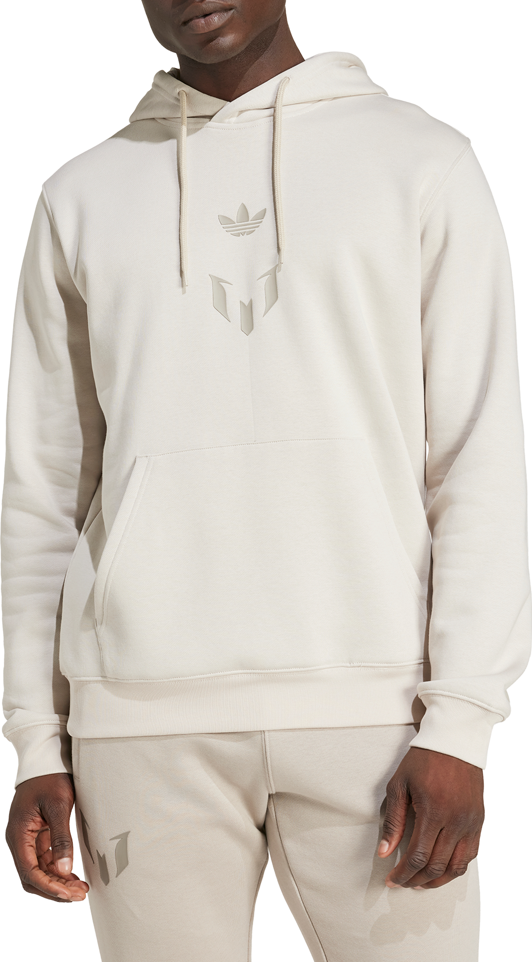 Sweatshirt adidas Originals Messi Hoodie Beige | jc9474, 0