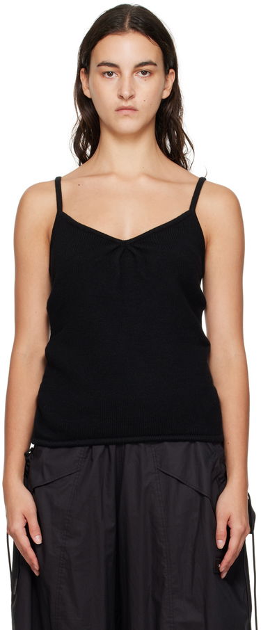 Tanktop We11done We11done V-Neck Knit Camisole Sort | WD-KT3-23-607-W-BK, 0